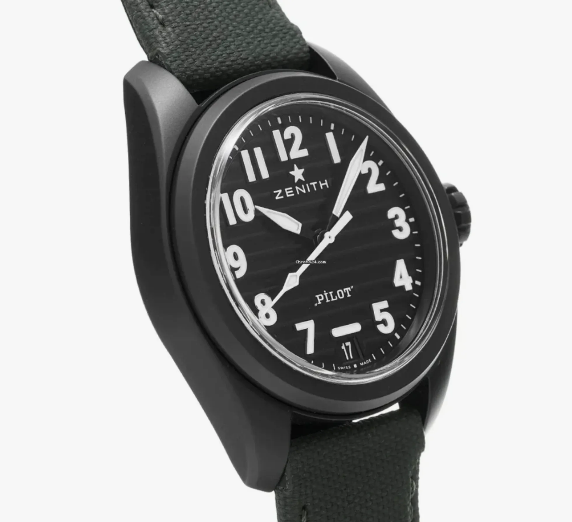 Zenith Pilot 49.4000.3620/21.I001 40mm Black ceramic Black 1