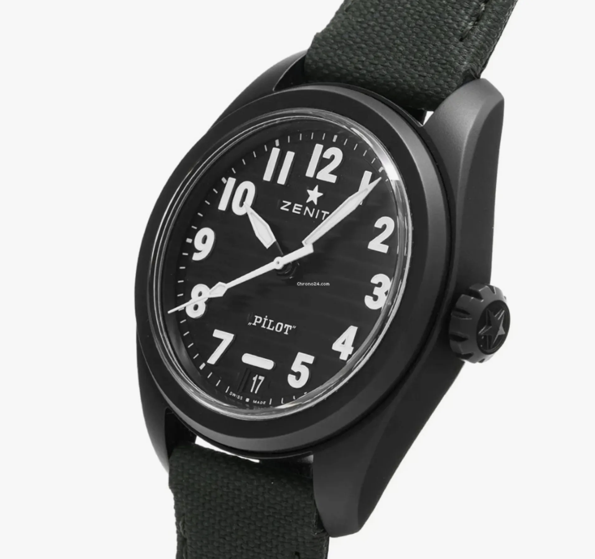 Zenith Pilot 49.4000.3620/21.I001 40mm Black ceramic Black 2