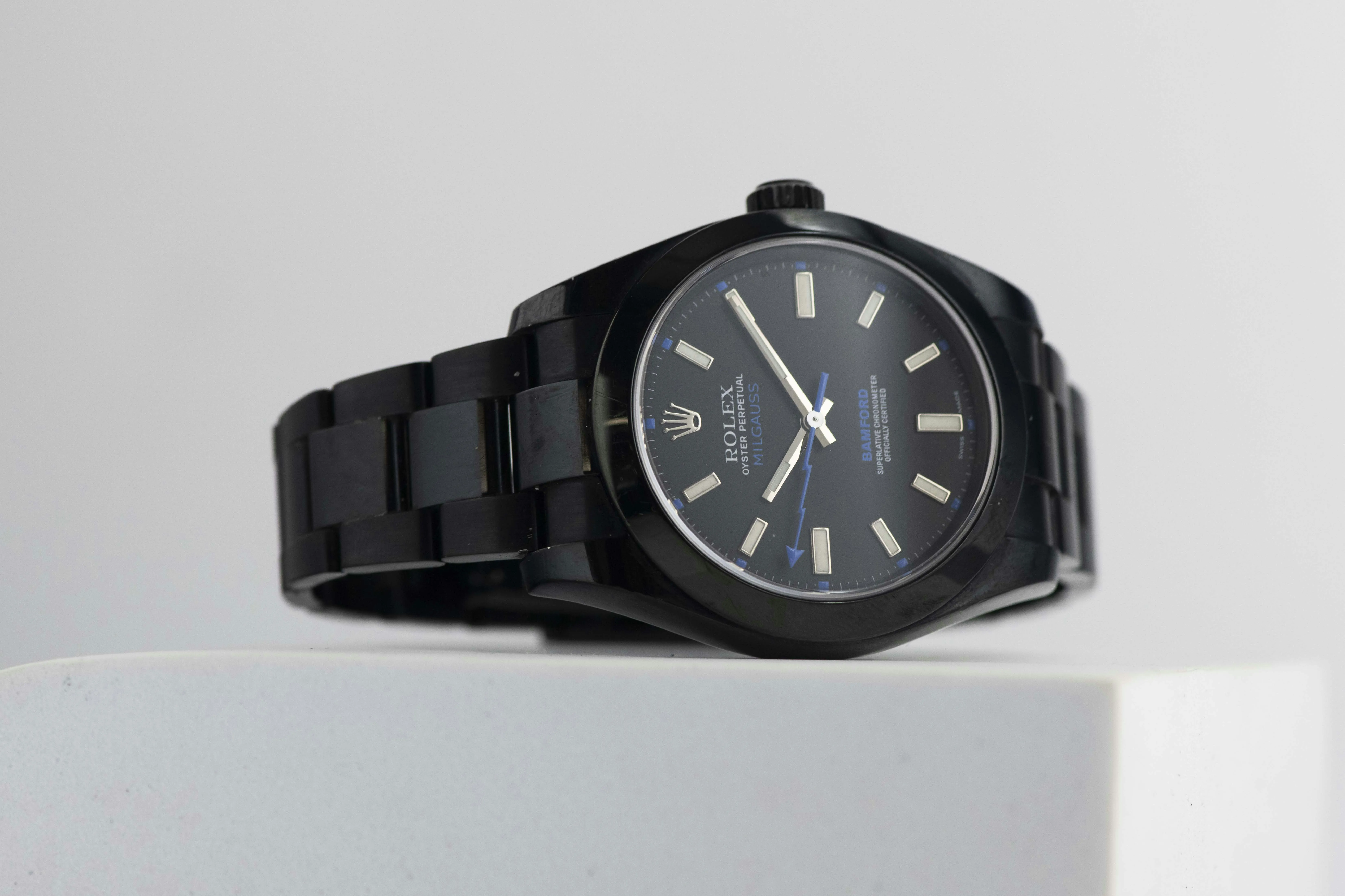 Bamford Milgauss 116400 40mm Stainless steel and PVD Black