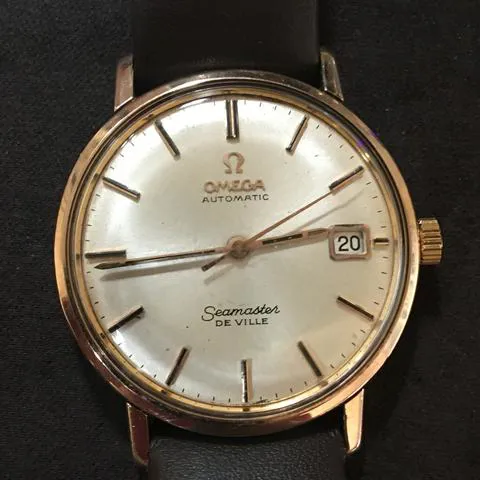 Omega Seamaster De Ville 166.020 34mm Yellow gold and Stainless steel Silver