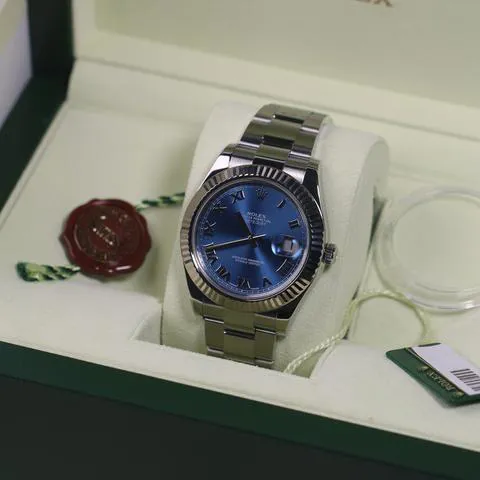 Rolex Datejust II 116334 41mm Stainless steel Blue 1