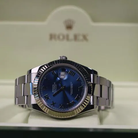 Rolex Datejust II 116334 41mm Stainless steel Blue 5