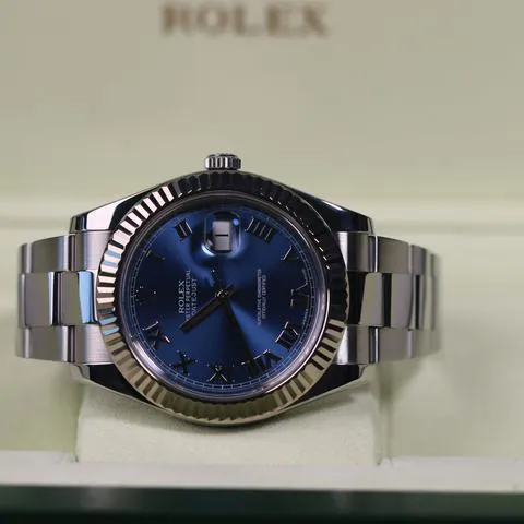 Rolex Datejust II 116334 41mm Stainless steel Blue 6