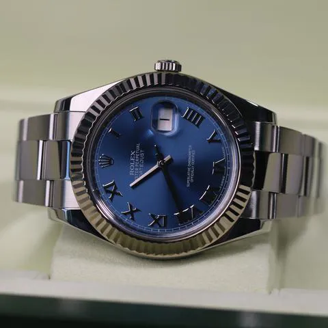 Rolex Datejust II 116334 41mm Stainless steel Blue 7