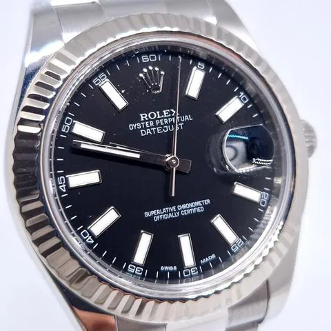 Rolex Datejust II 116334 41mm Stainless steel Black 2