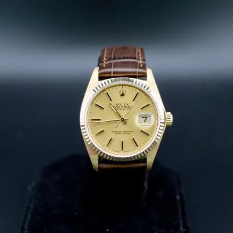 Rolex Datejust 36 16018 36mm Yellow gold Champagne 5