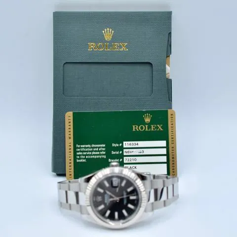 Rolex Datejust II 116334 41mm Stainless steel Black 8