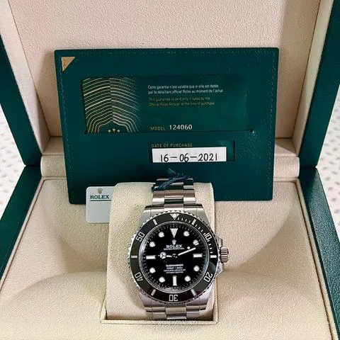 Rolex Submariner 124060 41mm Stainless steel Black 1