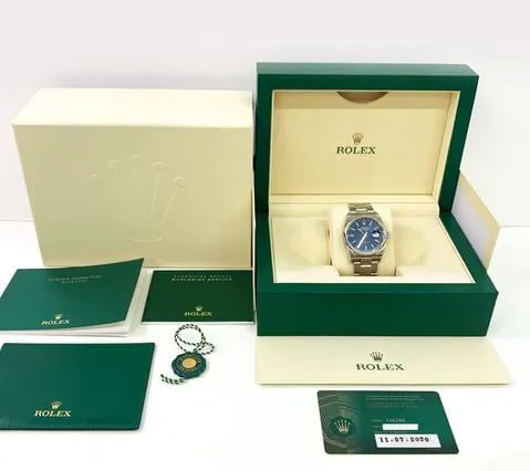 Rolex Datejust 36 126200 36mm Stainless steel Blue 1