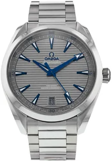 Omega Aqua Terra 220.10.41.21.06.001 Stainless steel Gray