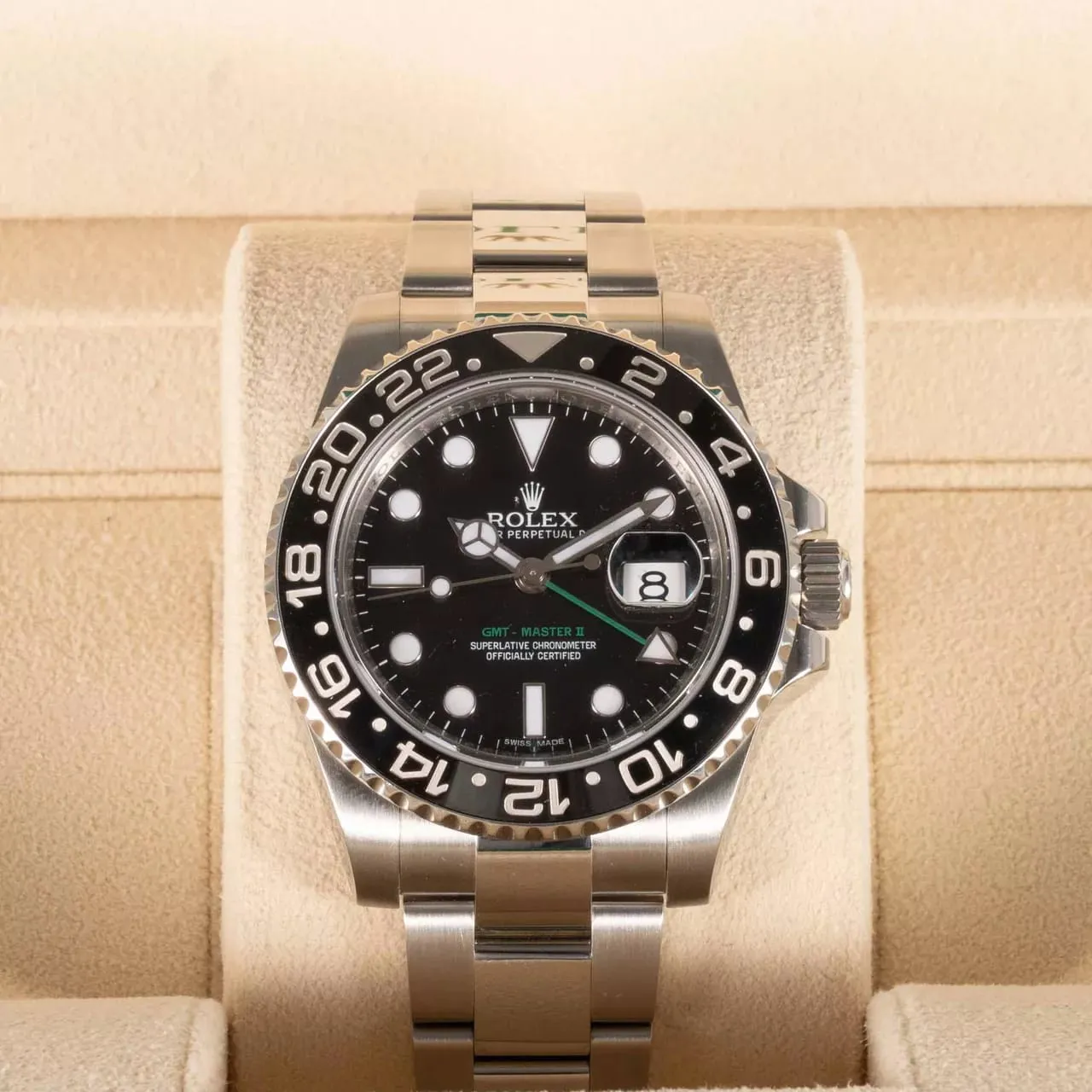 Rolex GMT-Master II 116710LN-0001 40mm Stainless steel Black