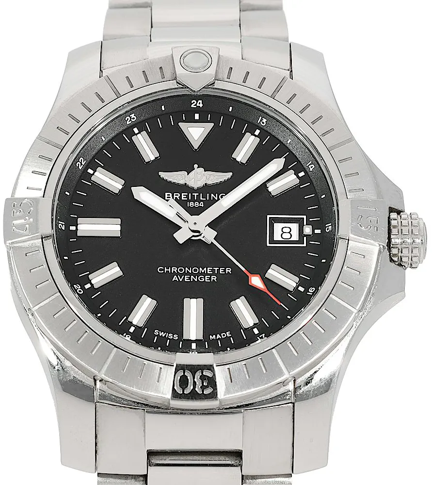 Breitling Avenger A17318 43mm Edelstahl Schwarz