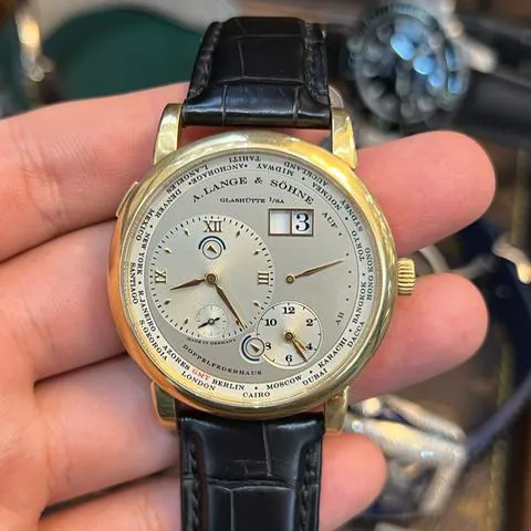 A. Lange & Söhne Lange 1 116.021 42mm Yellow gold Silver