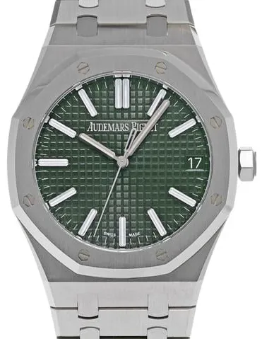 Audemars Piguet Royal Oak 15510ST.OO.1320ST.09 41mm Stainless steel Green