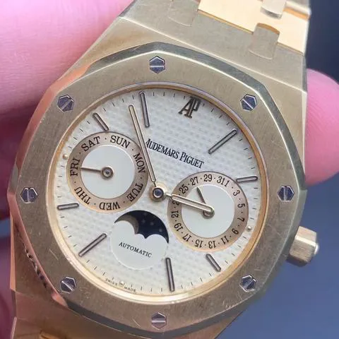 Audemars Piguet Royal Oak 25594SA.OO.0789SA.06 36mm Yellow gold and Stainless steel White 1