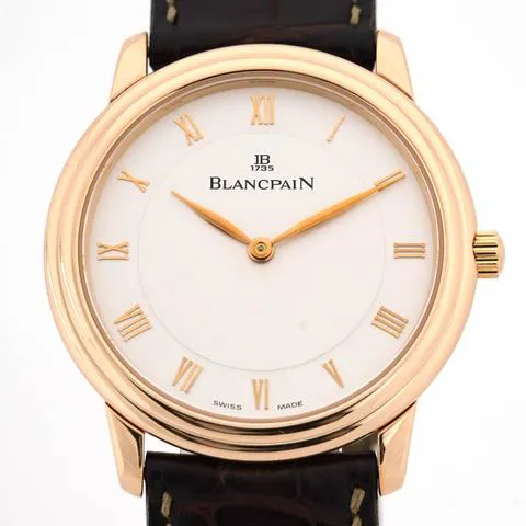 Blancpain Villeret Ultra-Slim 1158-3642-55 36mm Rose gold Silver