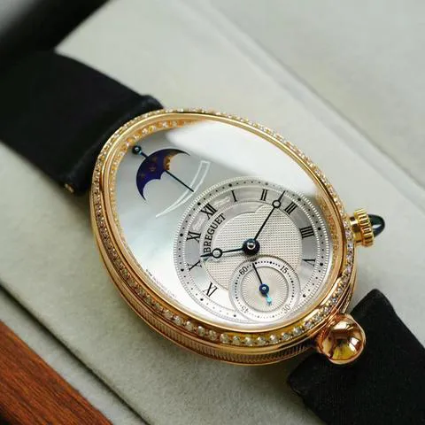 Breguet Reine de Naples 8908BA/52/864.D00D 36.5mm Yellow gold White