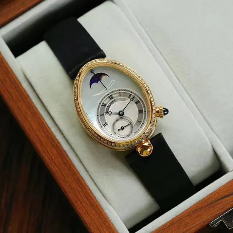 Breguet Reine de Naples 8908BA/52/864.D00D 36.5mm Yellow gold White 1