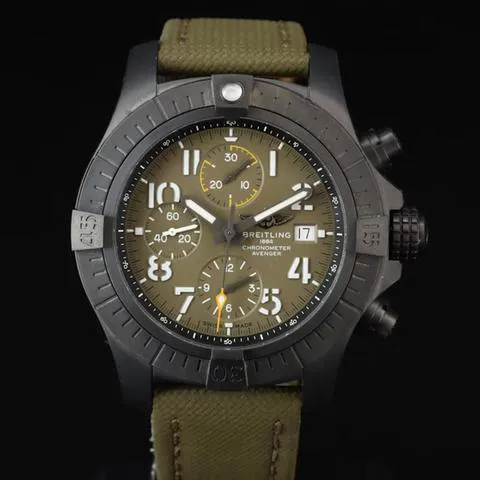 Breitling Avenger V13317101L1X1 45mm Titanium Green