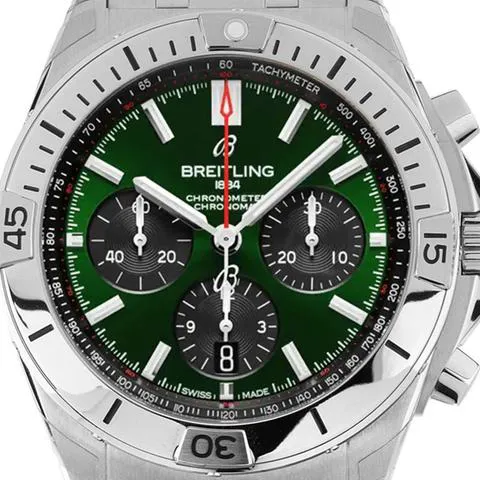 Breitling Chronomat AB0134101L1A1 42mm Stainless steel Green