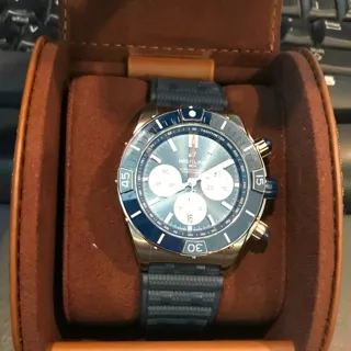 Breitling Chronomat AB0136161C1S1 Stainless steel Blue