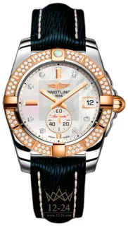 Breitling Galactic 32 C3733053/A725/215X/A16BA.1 Yellow gold and Stainless steel White