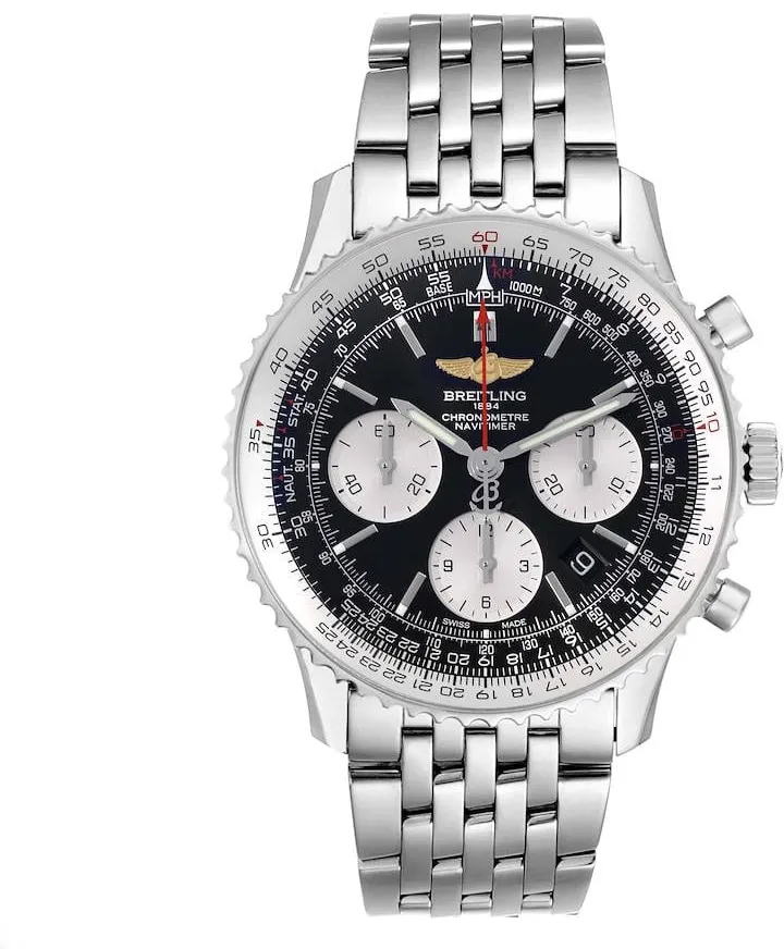 Breitling Navitimer AB0120 43mm Stainless steel Black