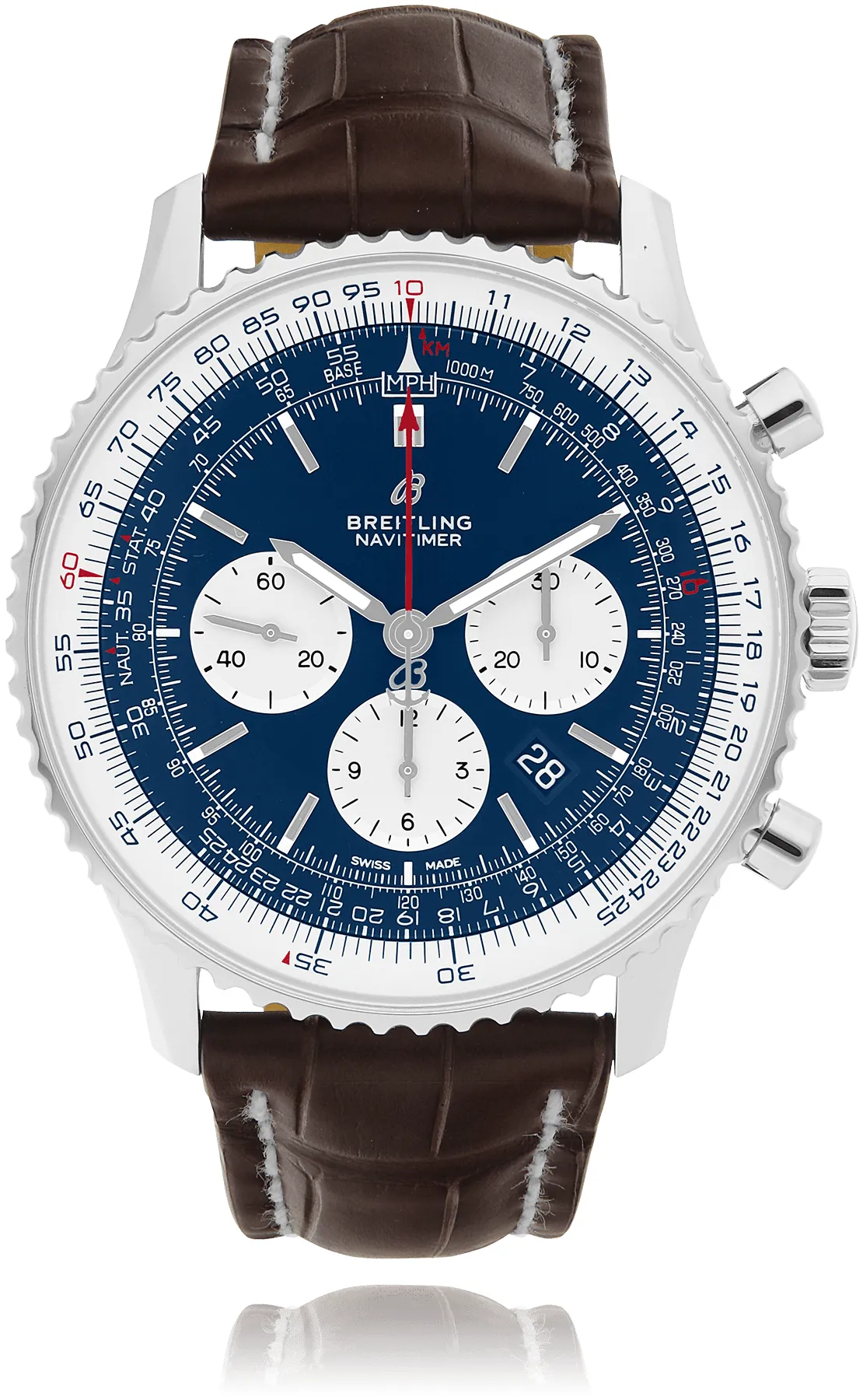 Breitling Navitimer AB0127 46mm Stainless steel Blue