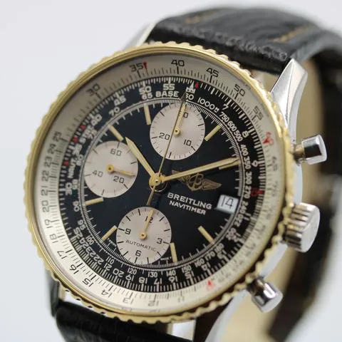 Breitling Navitimer B13019 41mm Yellow gold and Stainless steel Black 2