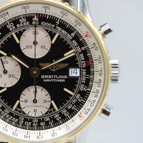 Breitling Navitimer B13019 41mm Yellow gold and Stainless steel Black 4