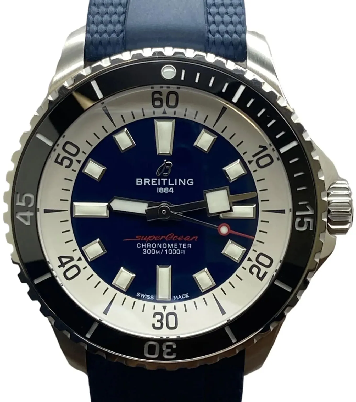 Breitling Superocean A17376211C1S1 44mm Stainless steel Blue