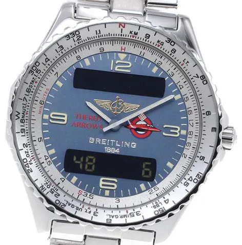 Breitling Windrider A56012 42mm Stainless steel Blue