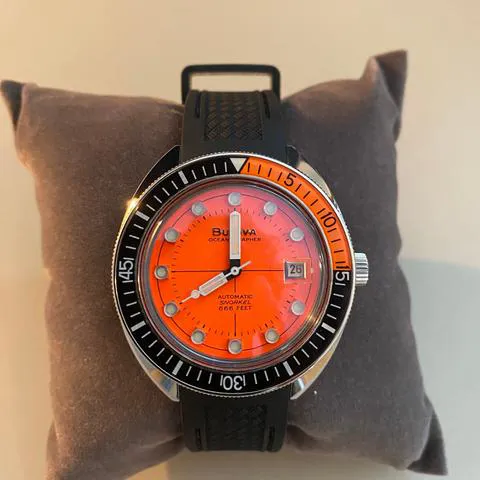 Bulova Archive 96B350 41mm Stainless steel Orange