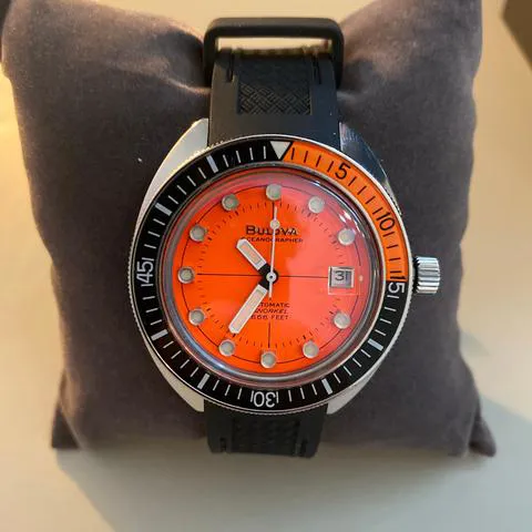 Bulova Archive 96B350 41mm Stainless steel Orange 5