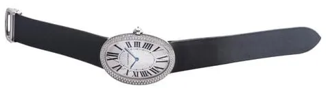 Cartier Baignoire WB520009 32mm White gold Silver 3