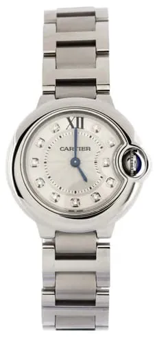 Cartier Ballon Bleu 28mm WE902073 28mm Stainless steel Silver