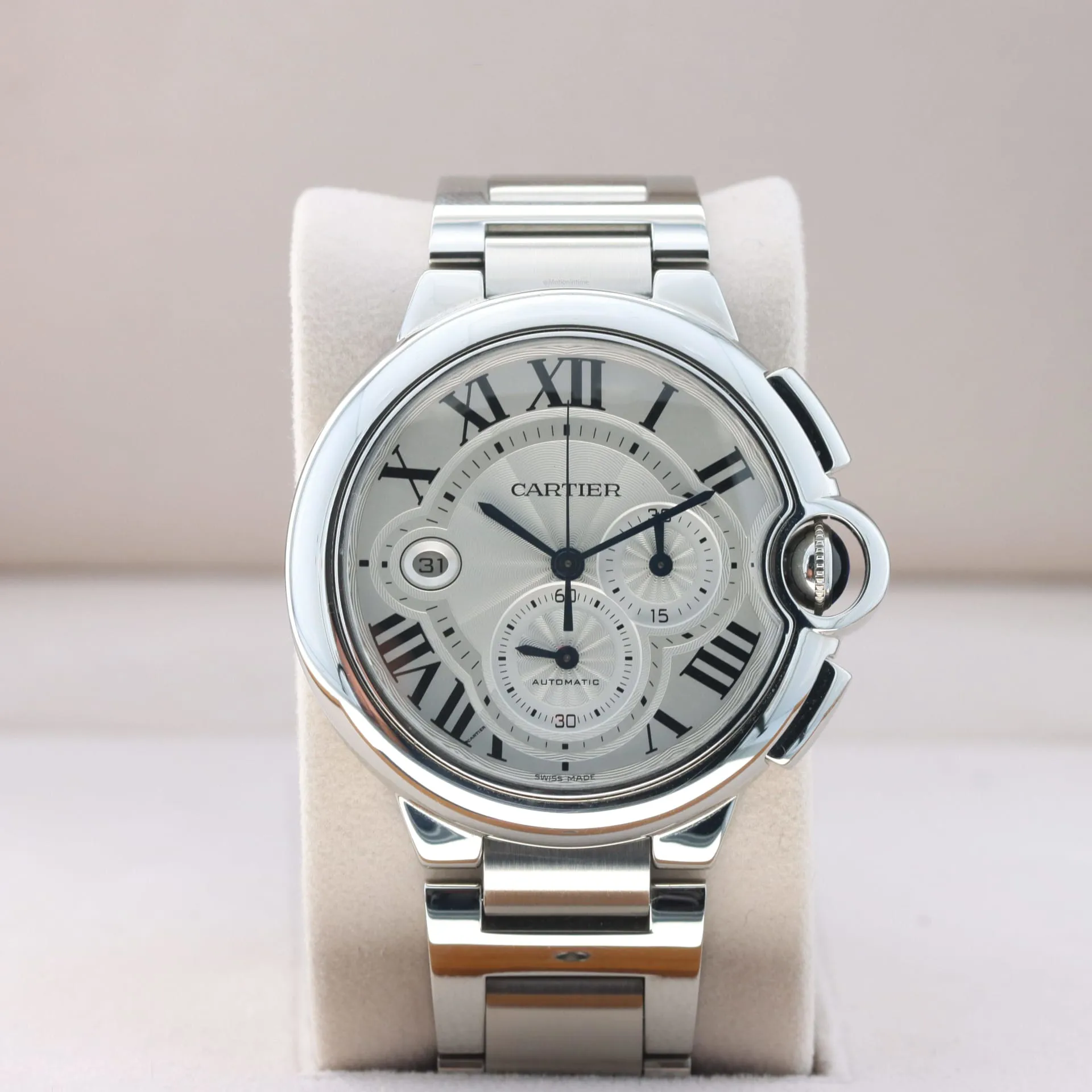 Cartier Ballon Bleu de Cartier W6920002 44mm Stainless steel Silver