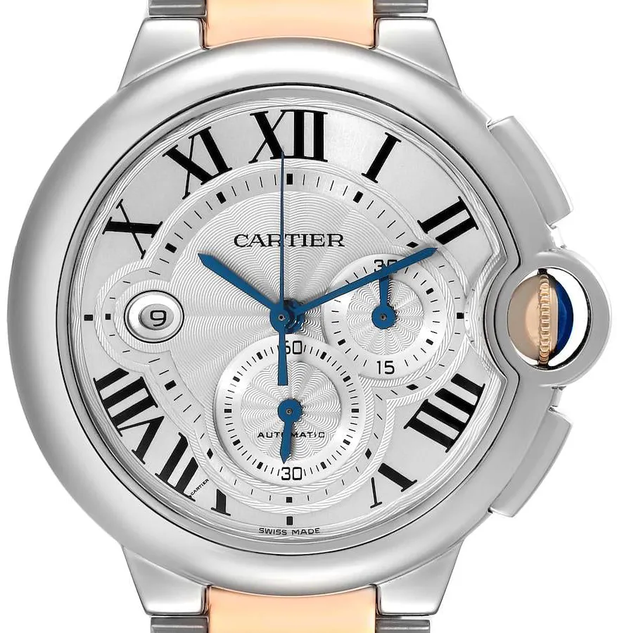 Cartier Ballon Bleu de Cartier w6920063 44mm Stainless steel Silver