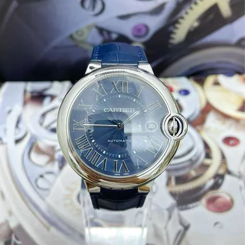 Cartier Ballon Bleu de Cartier WSBB0027 42mm Stainless steel Blue 2