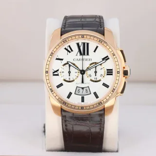 Cartier Calibre de Cartier Rose gold Silver