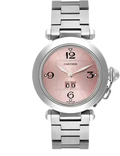 Cartier Pasha W31058M7 Stainless steel Pink