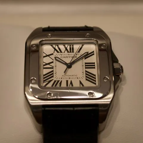 Cartier Santos 100 2878 33mm Stainless steel Silver 13