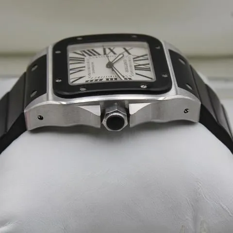 Cartier Santos 100 W20121U2 38mm Stainless steel Silver 8