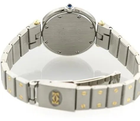 Cartier Santos 8191 27mm Yellow gold and Stainless steel White 6