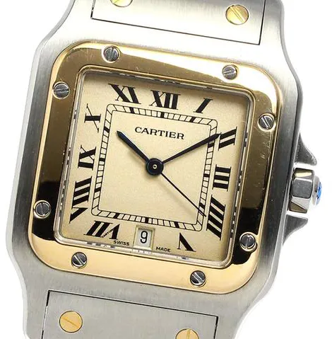 Cartier Santos W20011C4 29mm yg Champagne