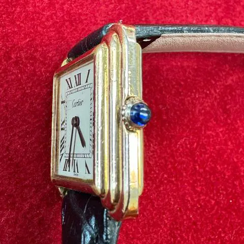 Cartier Tank 15716 28mm Yellow gold White 6