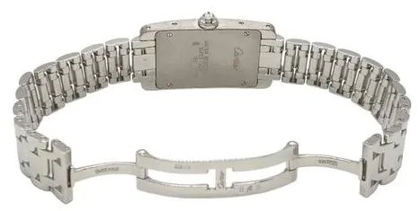 Cartier Tank Américaine WB7018L1 35mm White gold Silver 2