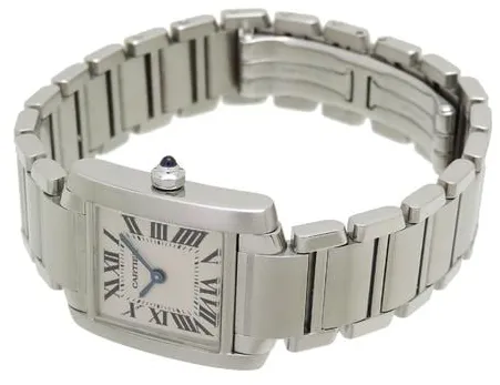 Cartier Tank Française W51008Q3 20mm Stainless steel Silver 1