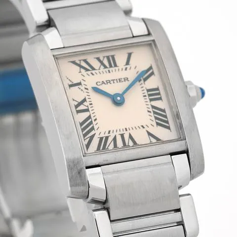 Cartier Tank Française W51008Q3 20mm Stainless steel Silver 2