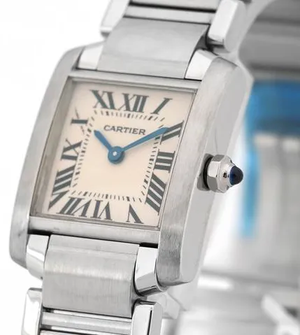 Cartier Tank Française W51008Q3 20mm Stainless steel Silver 4